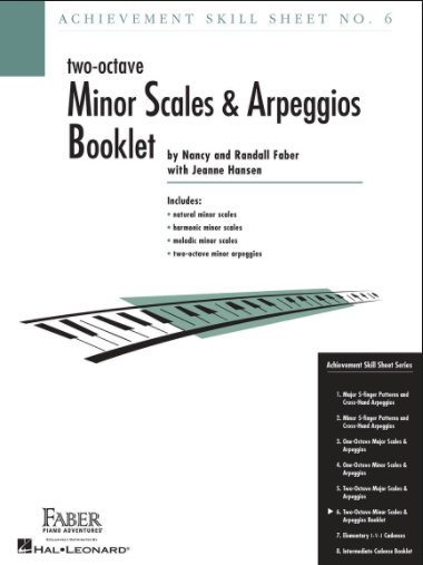 Minor Scales and Arpeggios Booklet
