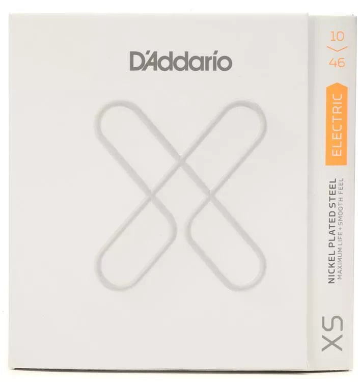 D'Addario XSE1046 Nickel-plated Steel-coated Electric Guitar Strings - .010-.046 Regular Light