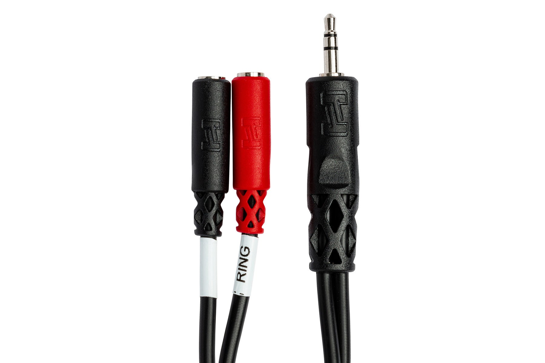 Hosa YMM-261 Stereo Breakout Cable - 3.5mm TRS to Left and Right 3.5mm TS Female