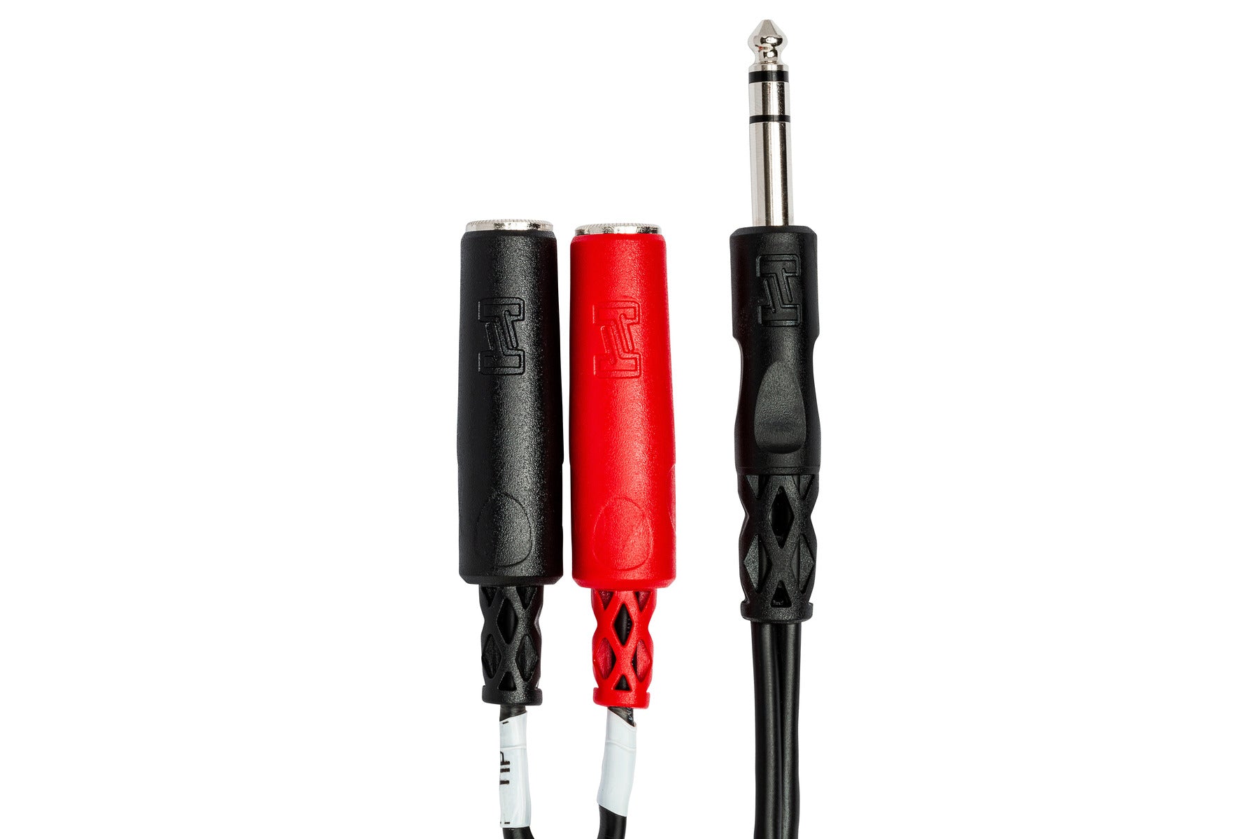 Hosa YPP-117 Stereo Breakout Cable - 1/4 inch TRS Male to Left and Right 1/4 inch TS Female