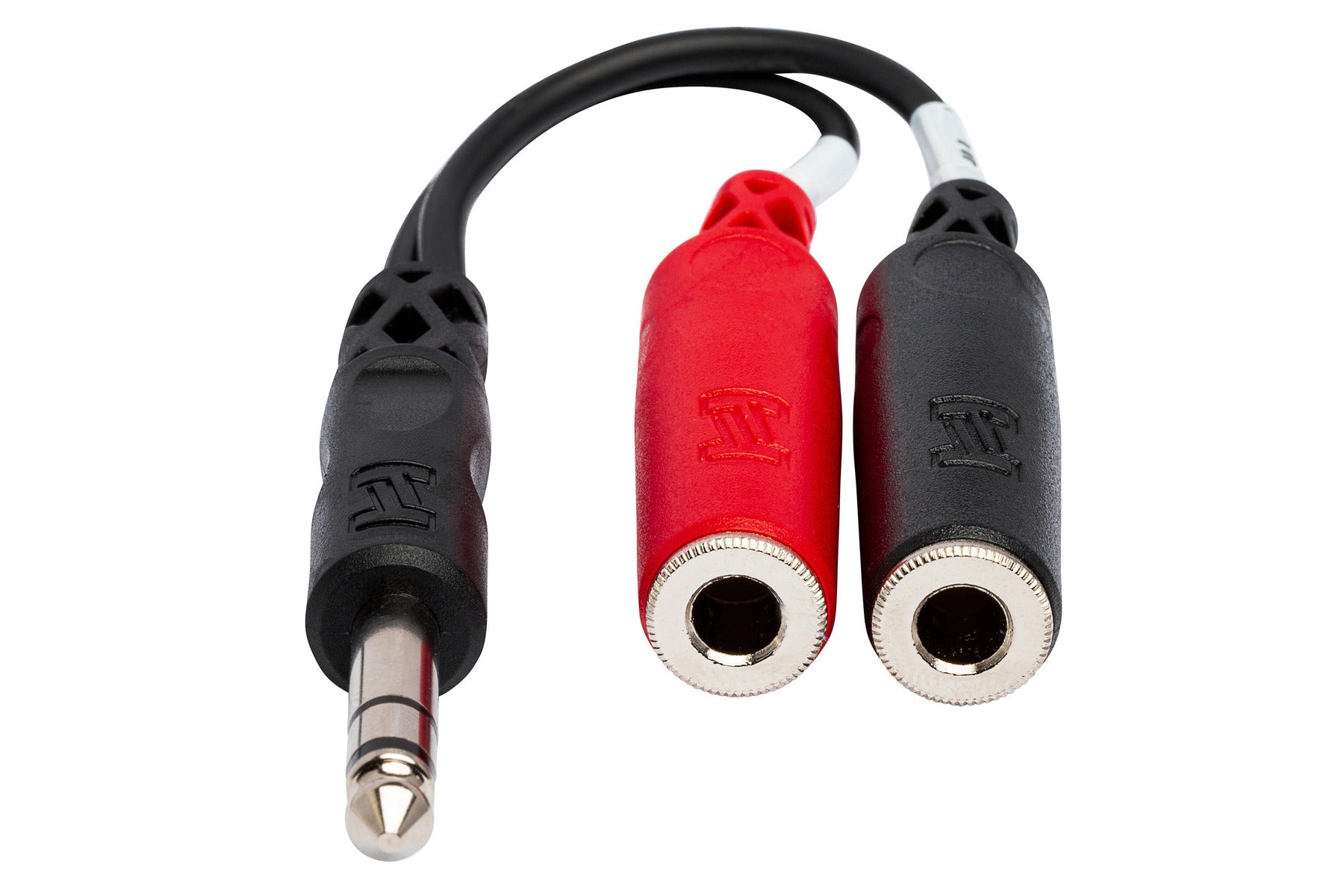 Hosa YPP-117 Stereo Breakout Cable - 1/4 inch TRS Male to Left and Right 1/4 inch TS Female
