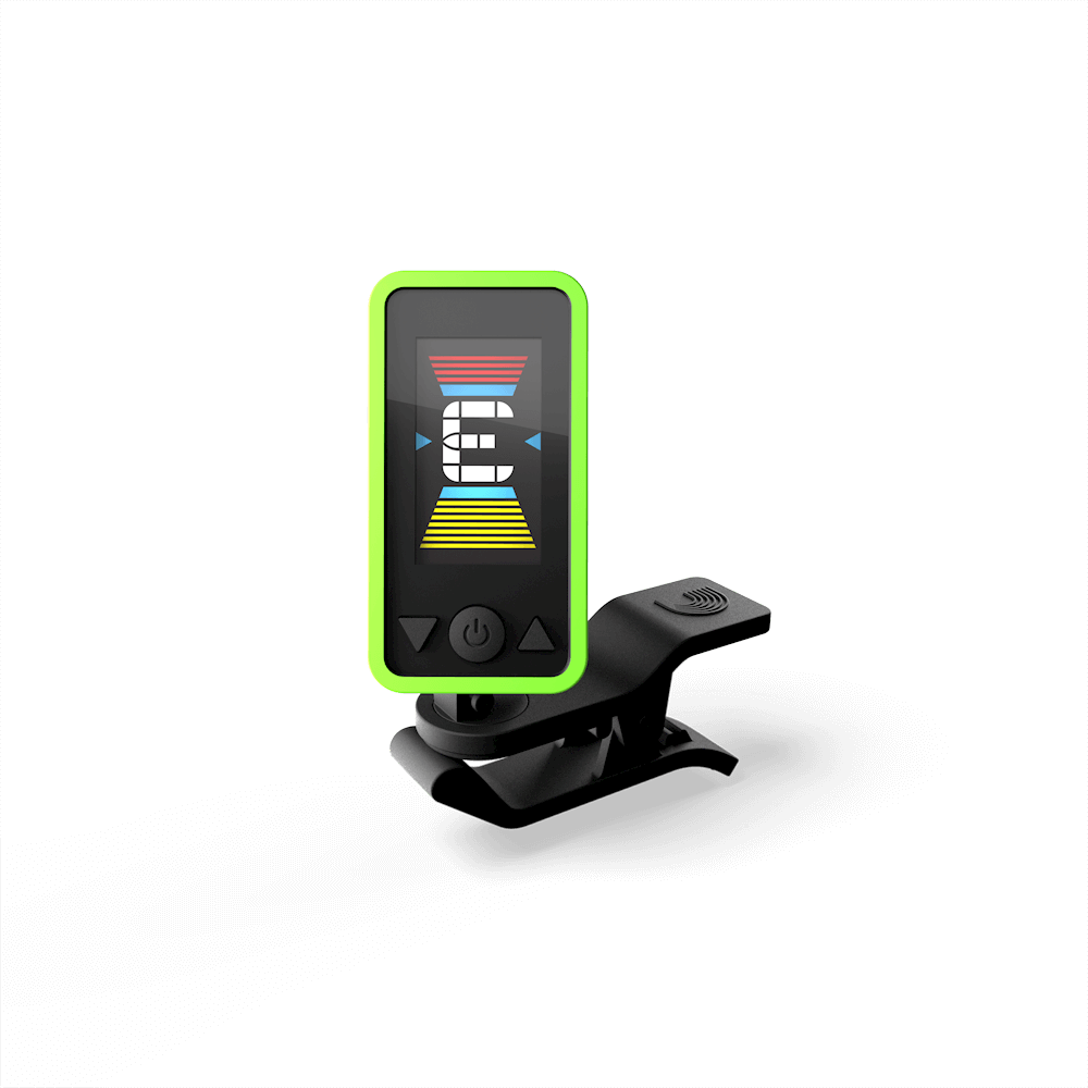D'Addario Eclipse Tuner Green