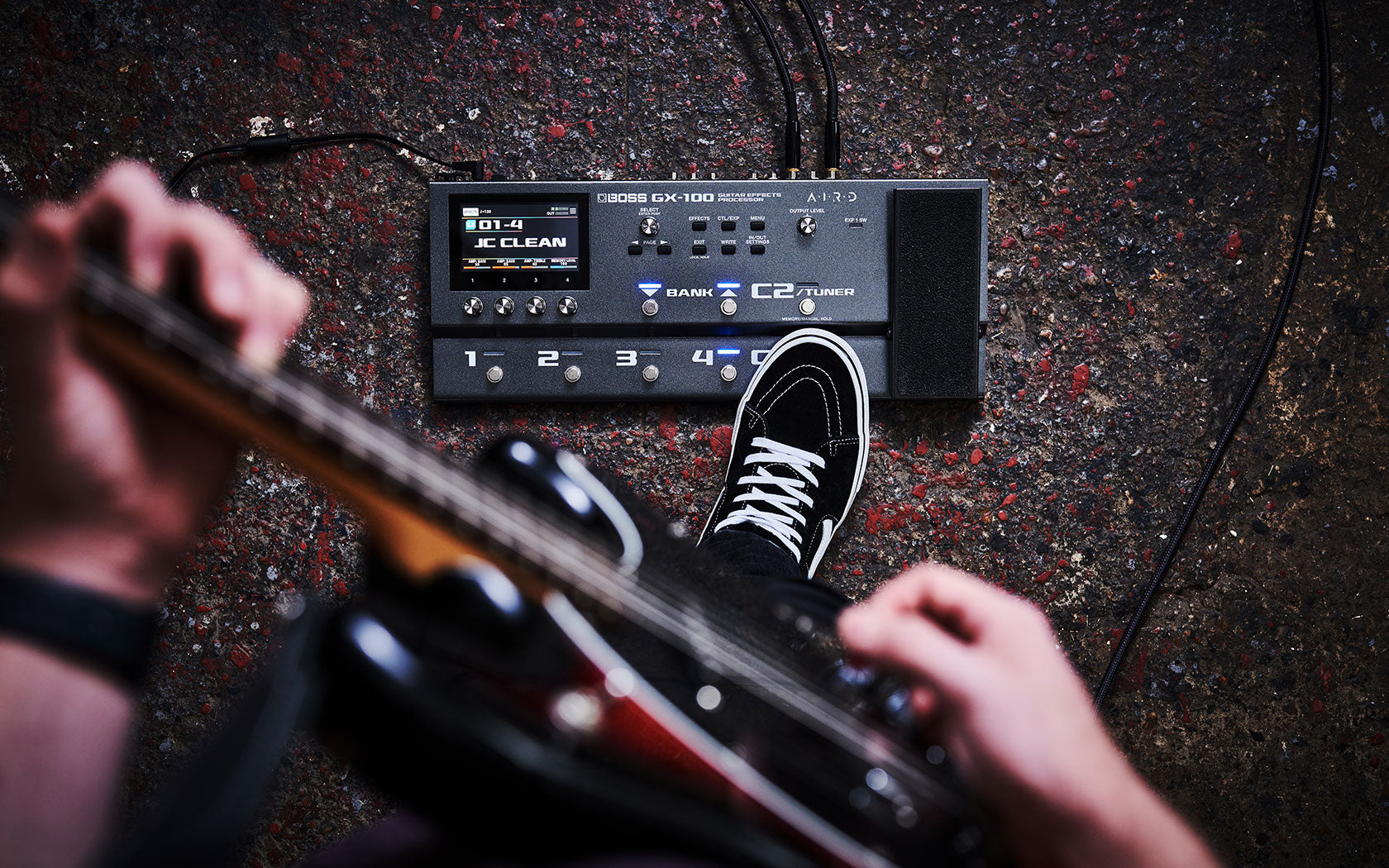 BOSS GX-100 Multi Effects Board