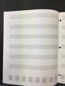 Standard Guitar Tablature Paper