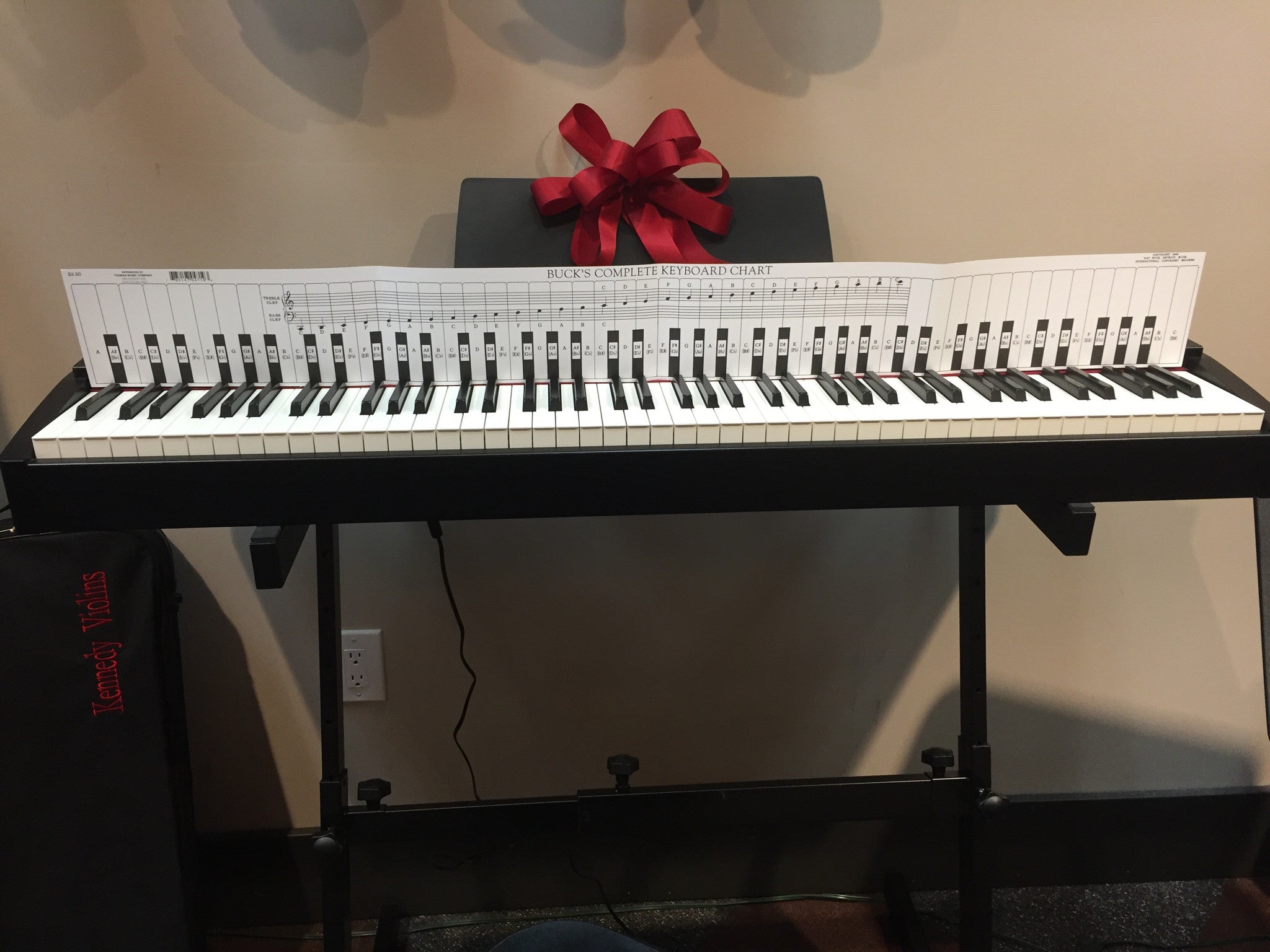 Buck's Complete Keyboard Chart