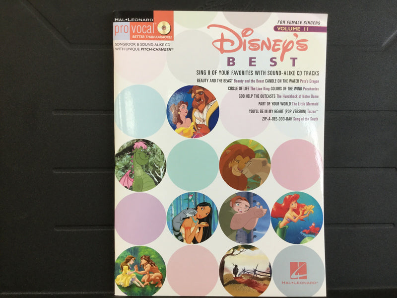 Disney's Best For Female Singers Volume 11