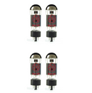 JJ Tubes 6L6GC Power Vacuum Tube, Matched Quad