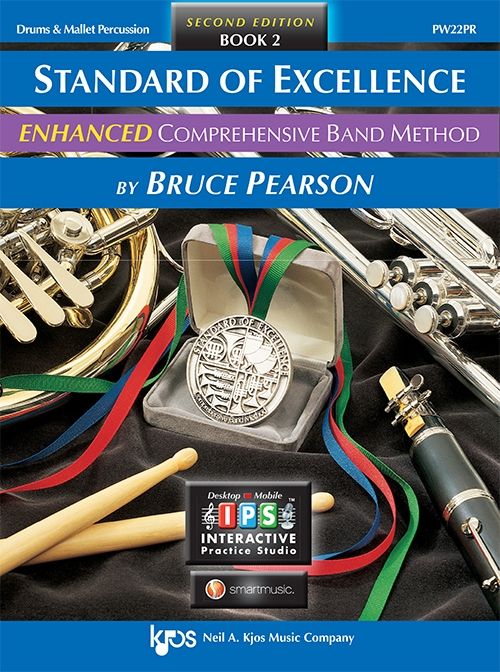 Standard of Excellence ENHANCED Book 2 - Drums & Mallet Percussion