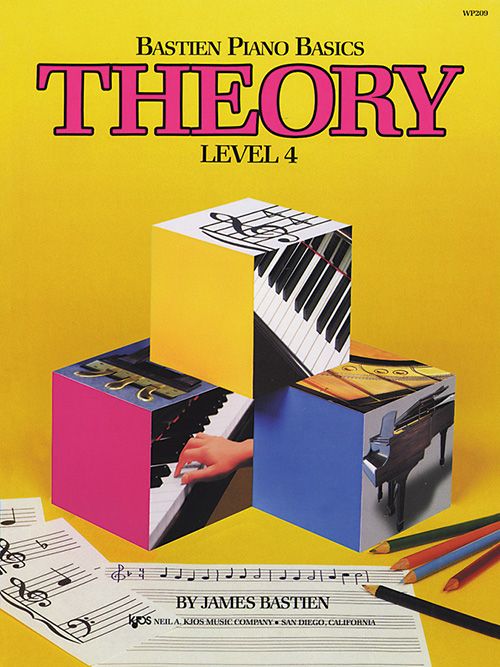 Bastien Piano Basics: Theory - Level 4 Composed by James Bastien